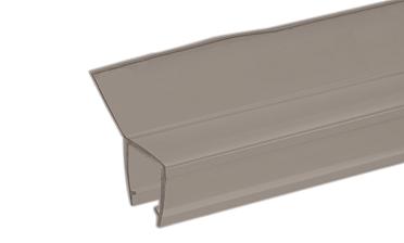 Уплотнитель для стекла 8 мм, полупрозрачный черный, 135°, стекло-стекло 2200 мм t203-2 BL купить в Казани