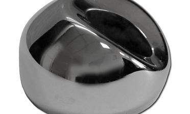 Наконечник штампованный (СПС) косой 30° на трубу Ø38,1 мм, для поручня Ø38.1мм, полированный, нержавеющий, AISI 304, k016 купить в Казани