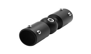  Соединитель трубы 19 мм шарнирный, цинк, черный t915 BZn купить в Казани