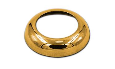 Низ стойки малый Ø38.1 мм, S=0.4 мм, Ø60 мм, полированный, золото k015-88 купить в Казани