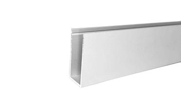 П-образный профиль 40 мм верхний, алюминиевый анодированный, длина 3000 мм т24 AL  купить в Казани
