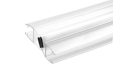 Комплект уплотнителей для стекла в душевую кабину (2 шт.), стекло-стекло 10 мм, с магнитом 135°, 2200 мм t228 купить в Казани