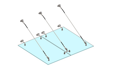 Комплект фурнитуры для козырька 1500х1800 (на вантах/тягах) k671-15-18 купить в Казани Комплект фурнитуры для козырька 1500х1800 (на вантах/тягах) k671-15-18 купить в Казани