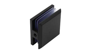  Коннектор для душевой кабины стена-стекло 45х45, вырез 67, цинк, черный t730 BZn купить в Казани