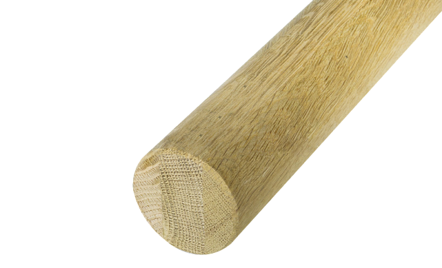 Поручень деревянный из Дуба Ø50 мм 3,0 м Эконом Ф-1671