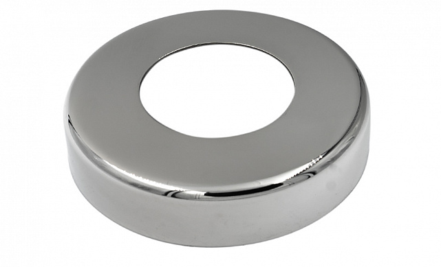 Низ стойки Ø38.1 мм, Ø86 мм, полированный (AISI 304) k043 Низ стойки Ø38.1 мм, Ø86 мм, полированный (AISI 304) k043