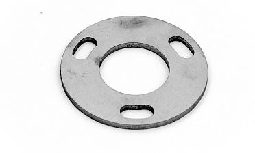 Фланец стойки 50/90х3 мм, 3 отв. М10х20, черный металл k116-50-9 купить в Казани