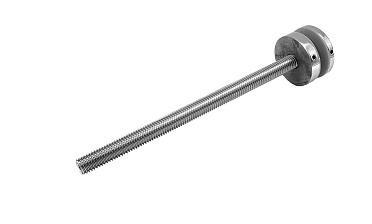 Точечный держатель для стекла, полированный, точеный, d=44 мм, шпилька M12 (AISI 304) k177 купить в Казани