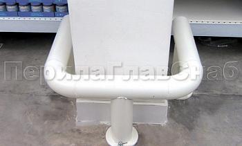 Отбойник для автомобилей из черного металла в Казани. Готовые проекты ПерилаГлавСнаб