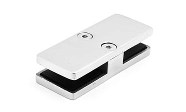 Соединитель стекол, прямой, 101х40, нержавеющая сталь AISI 304, полированная k118 купить в Казани