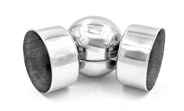 Поворот поручня, шаровый под Ø50.8х0.8 мм, полированный AISI 201 k053-7 купить в Казани