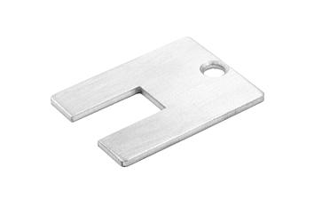 Торцевая заглушка на профиль алюминиевый для перегородок t42-12 купить в Казани