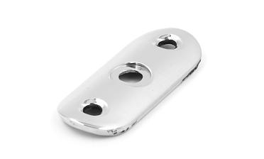 Лодочка (ложемент) под поручень Ø50.8 мм, литой, полированный, нержавеющая AISI 304 k046-50 купить в Казани