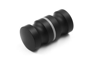 Дверная ручка "кноб", алюминий-черный t692 ALBL  купить в Казани