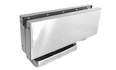 Фитинг нижний со встроенным доводчиком для стеклянной двери до 80 кг, полированный t185-2 PSS   купить в Казани