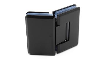 Петля для душевой стекло-стекло 90х55 мм, 135°, цинк, черный t302 BZn купить в Казани