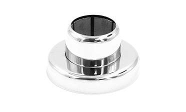 Цанга под трубу Ø38.1 мм, полированная #600, AISI 304, 3 отв.Ø7 мм, 3 отв. Ø9 мм, k026  купить в Казани