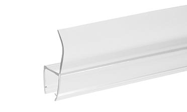 Уплотнитель для стекла 8 мм, стекло-стекло 2200 мм, прозрачный t204-2 купить в Казани