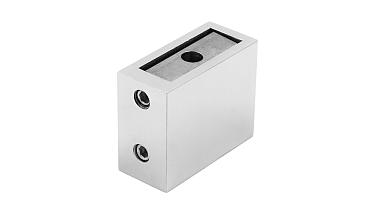 Коннектор стена-труба полированный для прямоугольного трека (трубы) 30х10 мм t463 PSS купить в Казани