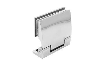 Петля стена-стекло 90°, односторонняя, без реза, нерж., полир. t315 PSS купить в Казани