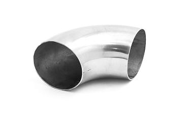 Отвод поручня под сварку для Ø50.8х1.0 мм,  полированный 400 Grit, AISI 201 k021-7 купить в Казани