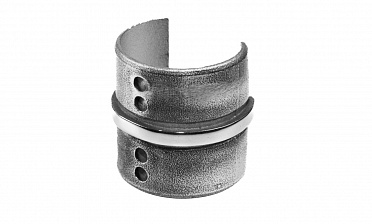 Соединитель с пазом на трубу Ø48.3 мм, полированный (AISI 304) k236 купить в Казани