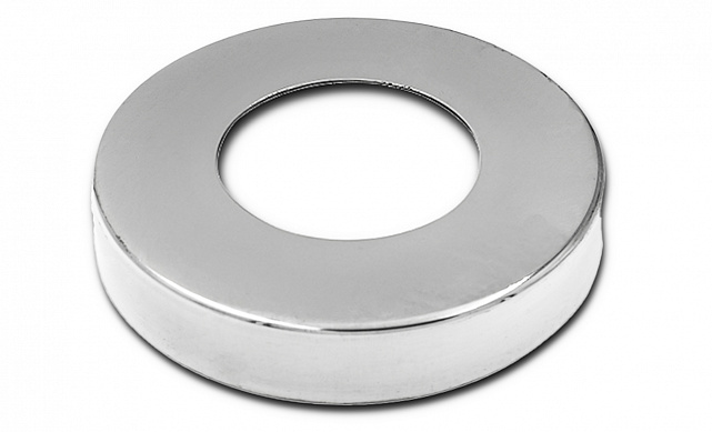 Низ стойки Ø50.8 мм, 100х18.5х0.8, полированный, (AISI 304) k217 Низ стойки Ø50.8 мм, 100х18.5х0.8, полированный, (AISI 304) k217