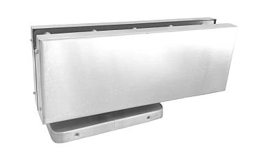 Фитинг нижний со встроенным доводчиком для стеклянной двери до 80 кг, шлифованный t185-2 SSS   купить в Казани