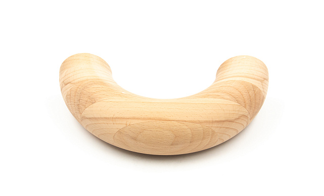 Бублик буковый Ø50.8, 180 град., половинка Фk379-1/2 Бублик буковый Ø50.8, 180 град., половинка Фk379-1/2