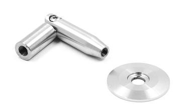 Крепление тяги к стене, шлифованная AISI 304 k621 купить в Казани