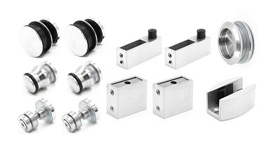 Комплект раздвижной системы для душевой, AISI 304, шлифованный t401 SSS купить в Казани