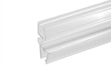 Уплотнитель для стекла в душевую кабину стекло-стекло 8мм зиг-заг 2,2 м t227 купить в Казани