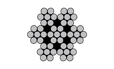 Трос из нержавеющей стали средней жесткости Ø5 мм AISI304 Ф-1061 купить в Казани