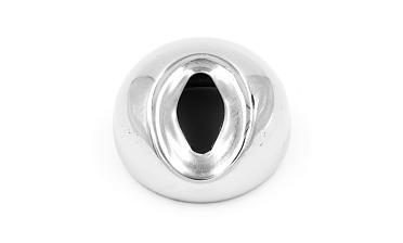 Наконечник штампованный (СПС) косой 30° на трубу Ø50.8 мм, для поручня Ø50.8 мм, полированный, нержавеющий, AISI 304, 600Grit, k073 купить в Казани