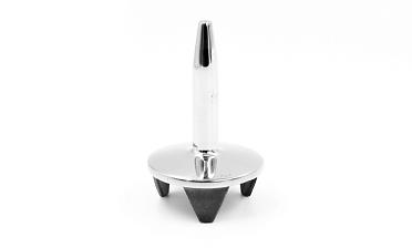 Наконечник палец (солдатик) на стойку Ø50.8х1.5 мм, без ложемента, удлиненный 70 мм, облегченный, литой, полированный, нержавеющий AISI 304 k557 купить в Казани