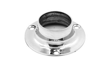 Фланец штампованный, для трубы Ø38.1 мм, полированный, внешний диаметр Ø76 мм, толщина 2 мм (AISI 304) k533 купить в Казани