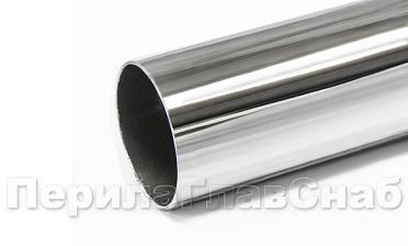 Труба нержавеющая AISI 201 СТАНДАРТ+, пр-во РОССИЯ, Ø38.1 x 1.5 х 6м, полированная Rk815 купить в Казани