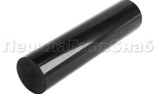 Пластиковый поручень, цвет черный, Ø49 мм, длина 4м k892