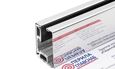 Комплект зажимного профиля для стекла 8-12 мм, полированный, L=3000 мм т40-1 PSS купить в Казани