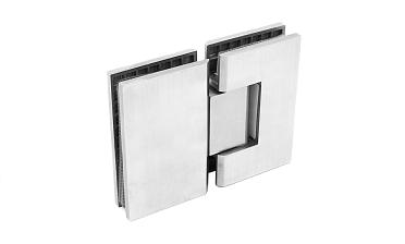 Петля для душевой кабины стекло-стекло 180° 90х55 мм AISI 304 шлифованная t303-2 SSS купить в Казани