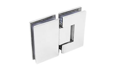 Петля для душевой кабины стекло-стекло 180° 90х55 мм AISI 304 полированная t303-2 PSS купить в Казани