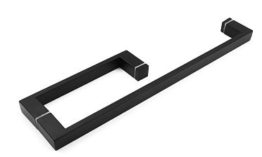 Ручка полотенцесушитель 25*10*200*450, черная t625 Bl купить в Казани