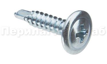 Саморез с пресс-шайбой и сверлом 4,2х19 мм, оцинковка М-3307 купить в Казани