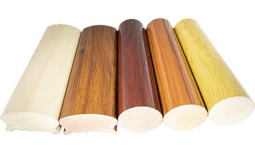 Комплект образцов ПВХ поручня фигурный + текстурный (5 видов) Фk889  купить в Казани