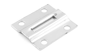 Боковой крепеж стойки под Ø38.1 мм, полированный (AISI 316) k056-2 купить в Казани