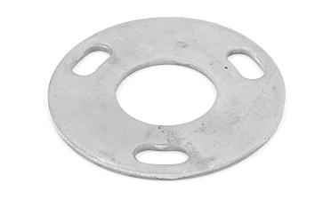 Фланец стойки 38/80 х 5 (4,3) х AISI 304 #200 3 отв х М10 х 20 k116-38-4 купить в Казани