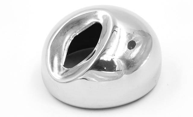 Наконечник стойки штампованный, под 30°, Ø50/50х0.6 AISI 201 #400 k073-3 2