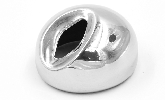 Наконечник стойки штампованный, под 30°, Ø50/50х0.6 AISI 201 #400 k073-3 2 Наконечник стойки штампованный, под 30°, Ø50/50х0.6 AISI 201 #400 k073-3 2