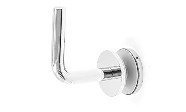 Держатель поручня на стекло 10-17 мм, полированный (AISI 304) k008 купить в Казани