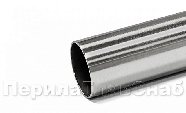 Труба круглая нержавеющая AISI 201, Ø50.8x1.5х6000 мм, шлифованная Фk817-2
